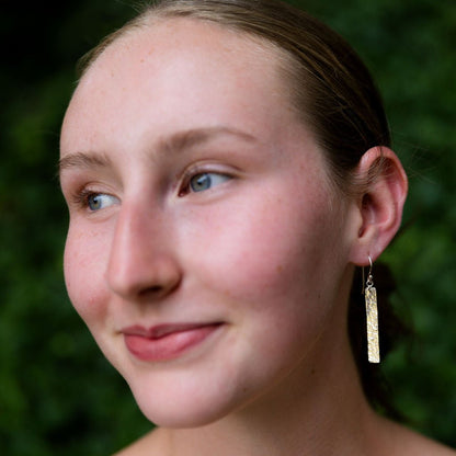 Selenite Dangle Earrings