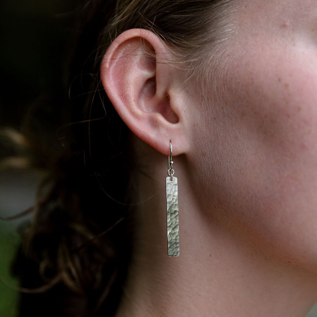 Selenite Dangle Earrings