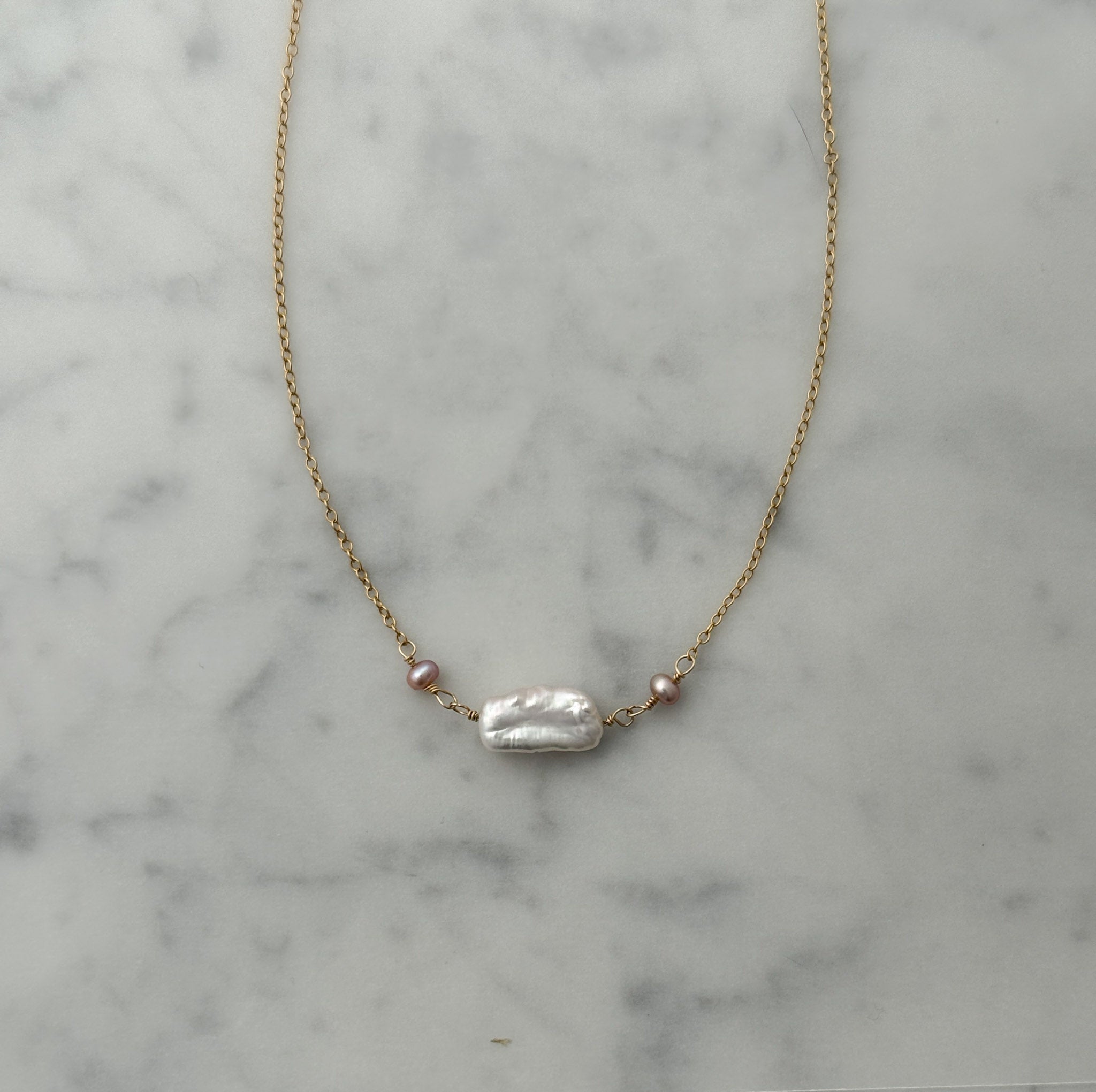 Baroque Pearl Necklace