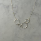 5 ring necklace