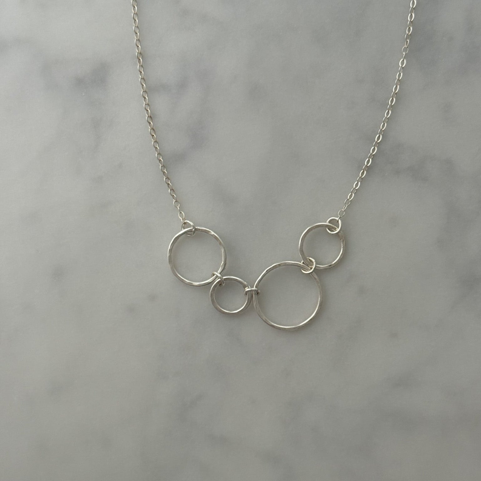 5 ring necklace