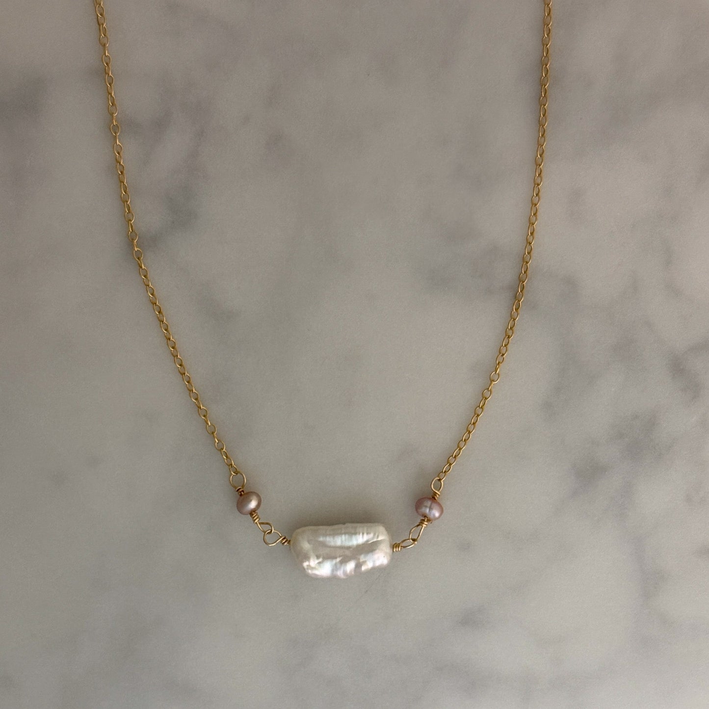 Baroque Pearl Necklace
