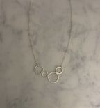 5 ring necklace
