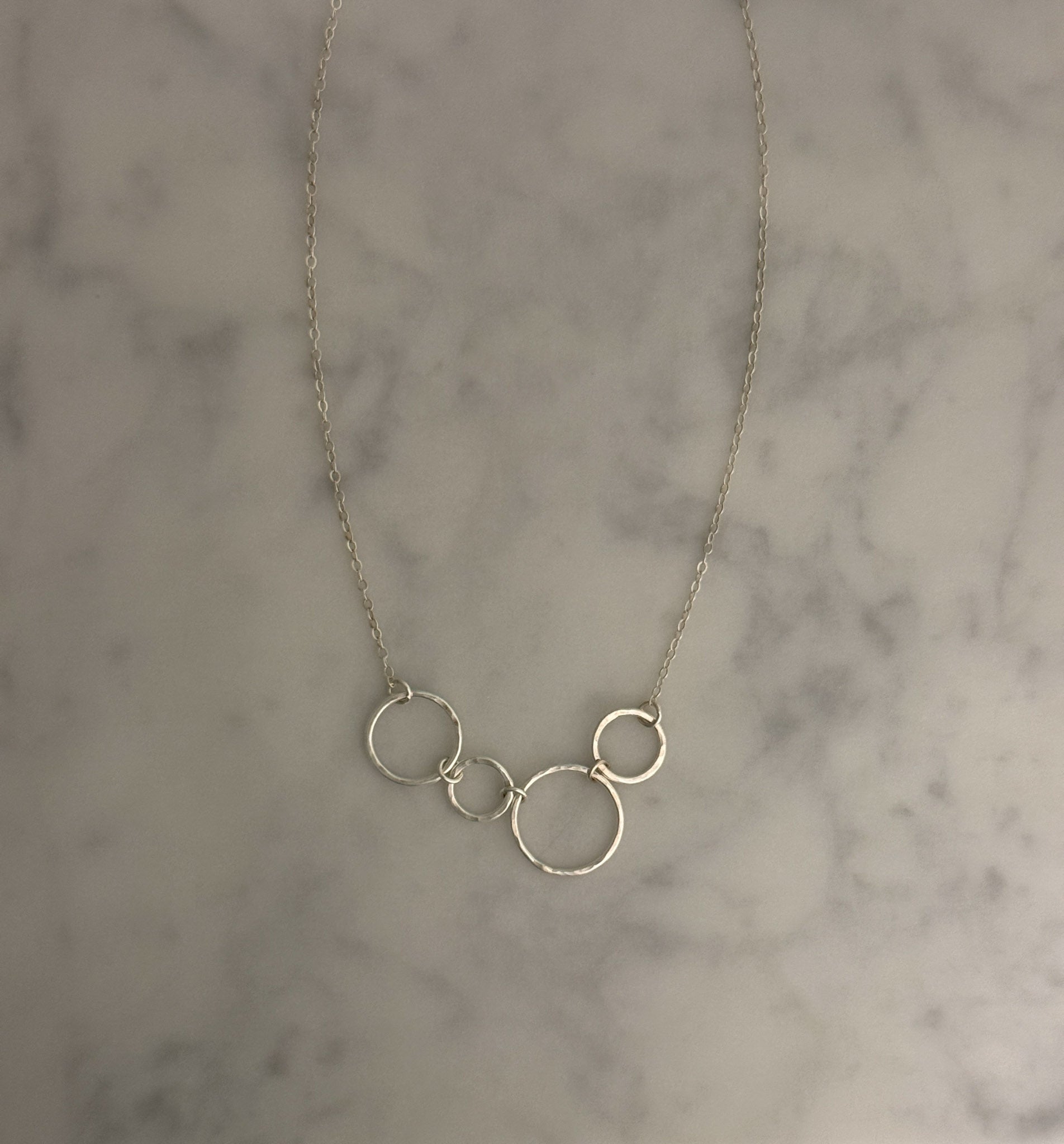 5 ring necklace