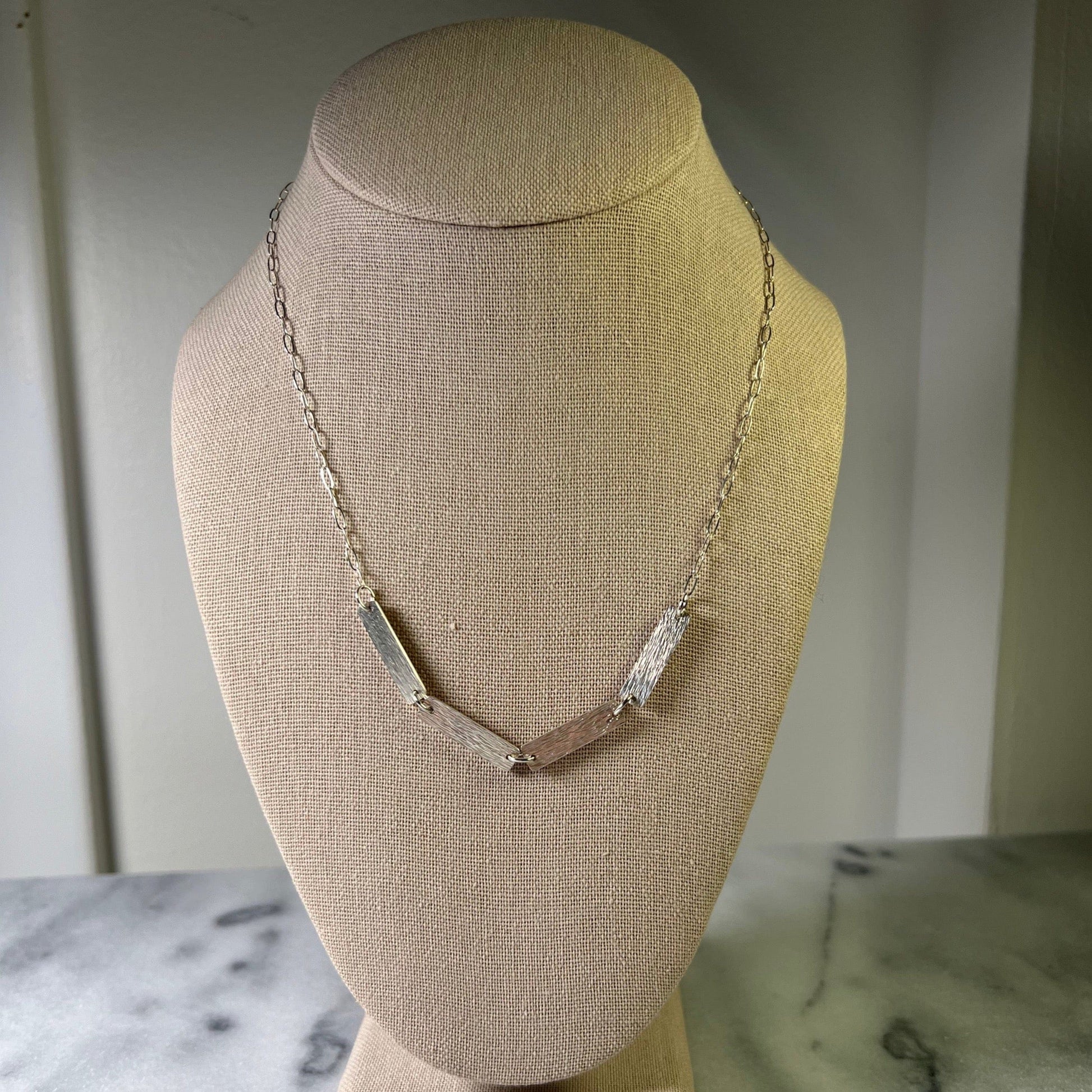 fine silver handmade necklace